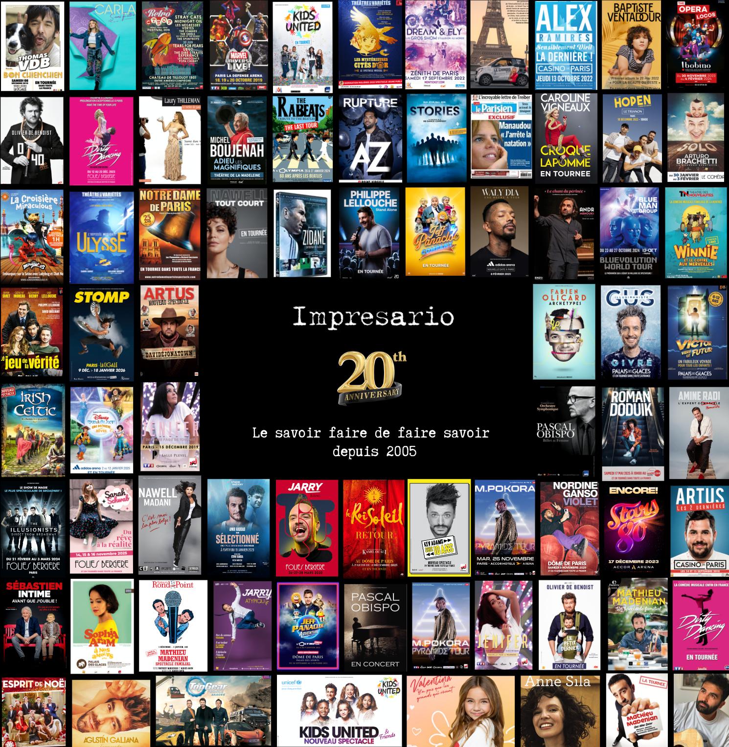 Impresario, 20 ans : le savoir faire de faire savoir depuis 2005